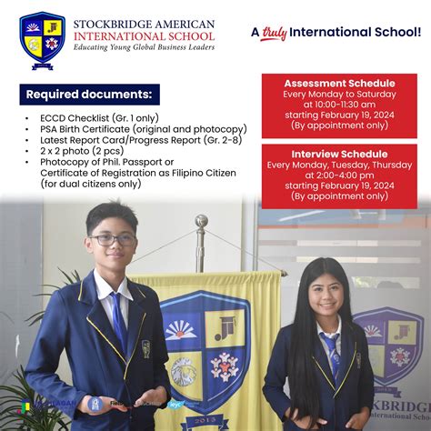 stockbridge international school - gensan tuition fee